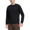 Li-Ning Fitness Series Solid Color Round Neck Pullover Sweatshirt Men Sweatshirt Black AWDTC83-1