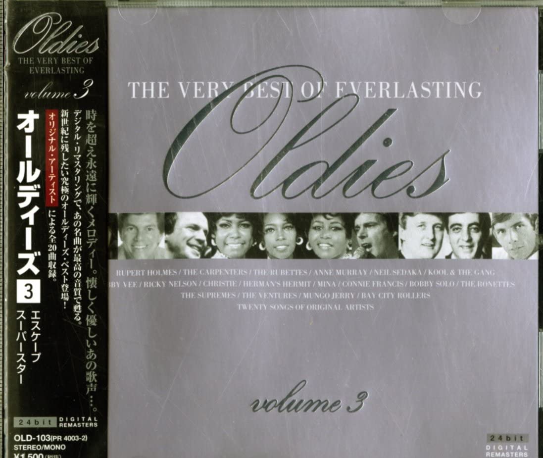 

CD RUPERT HOLMES - Oldies 3 Escape Superstar OLD-103 Japan ObiRock Used