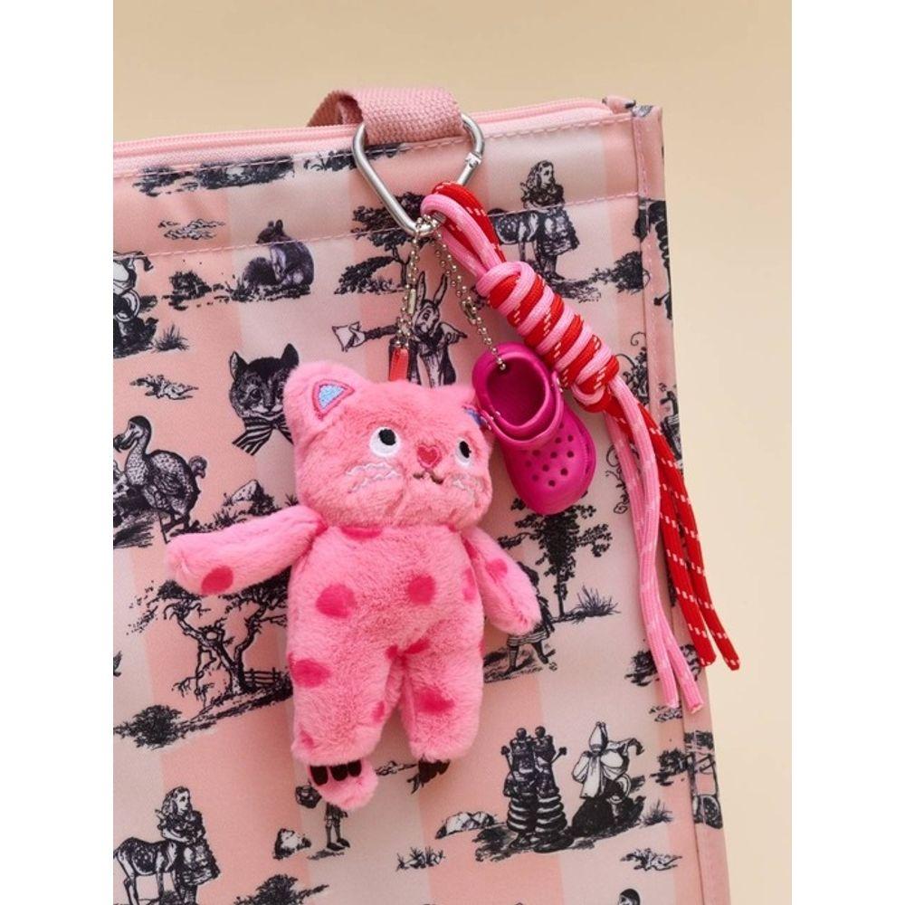 MOSSGARDEN1919 Boku Boku Character Keychain Ddang Ddang Pink Cat (Pink)