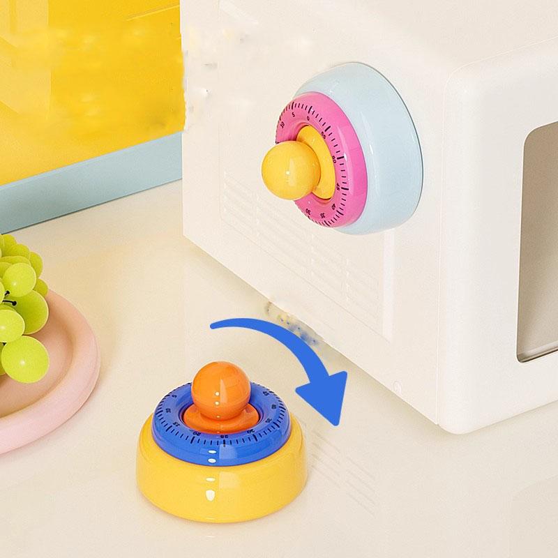 Minuteur de cuisine Rappel Minuteur mécanique magnétique Cuisine maison Cuisson Compte à rebours visuel