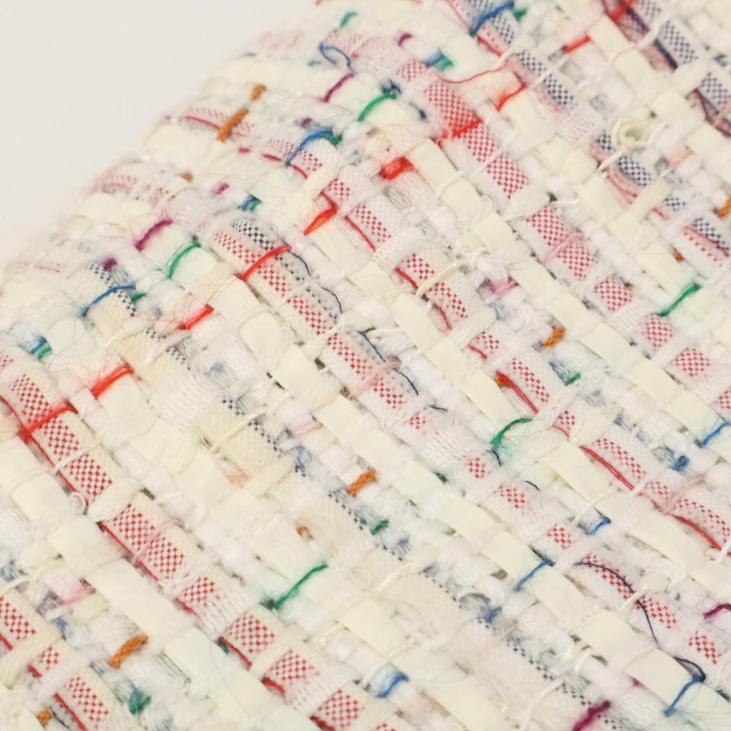 THOM BROWNE FBC391T Tweed Jacket 38 whiteUsed