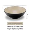 Large Frosted Melamine Ramen Bowl - Japanese-Style Restaurant Noodle Bowl for Mala Tang, Luosifen, Soup, and Rice Noodles