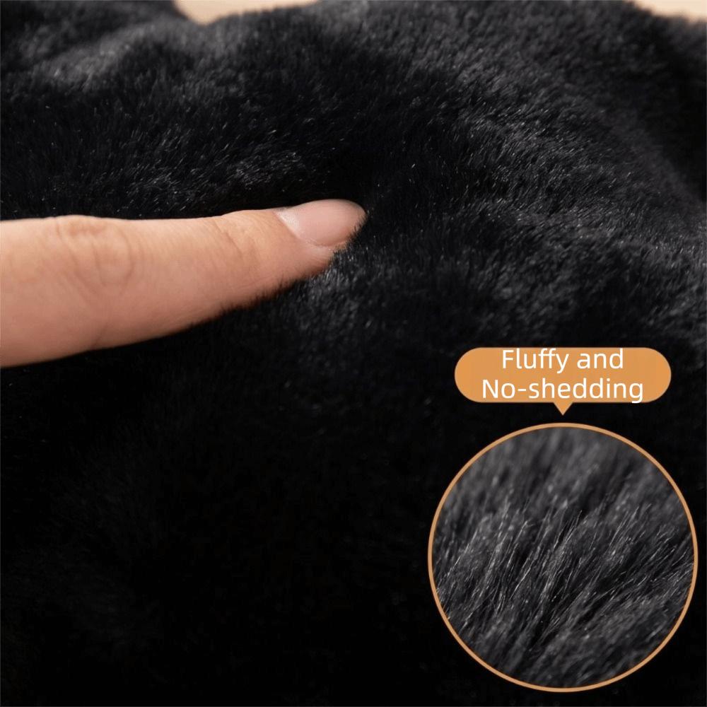 Fluffy Surface Halloween Bat Throw Pillow Non-shedding Bat Plush Toy Bat Sofa Cushions Gift