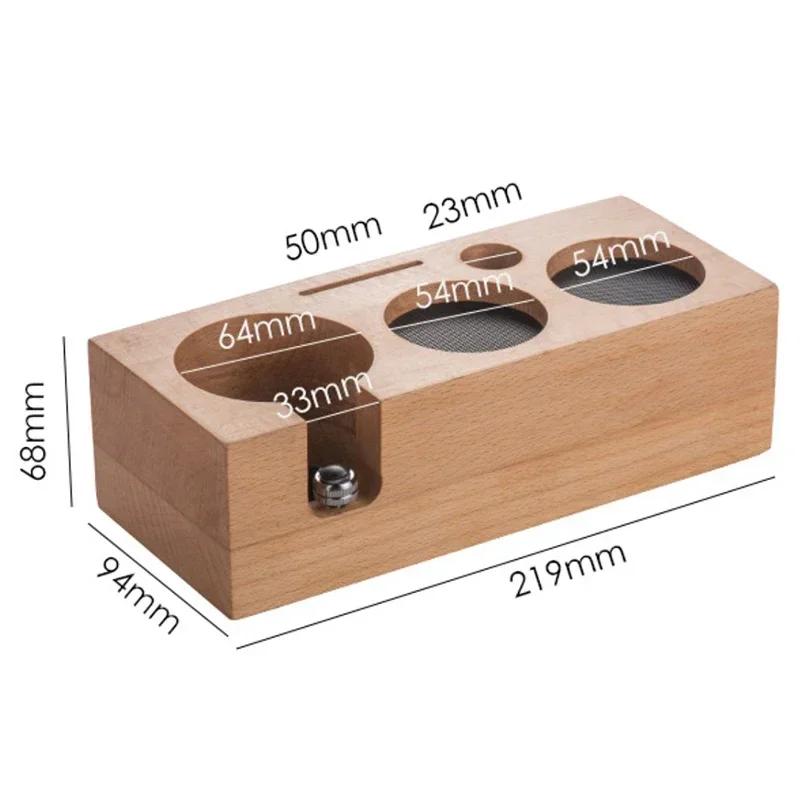 Coffee Tamper Mat Stand Portafilter Holder Rack 51mm 53mm 58.5mm Breville Sage Delonghi Espresso Maker Tools Barista Accessory