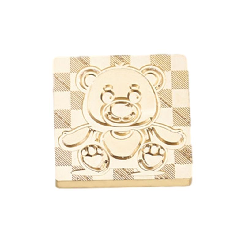 Bär Wachssiegel Stempel Messing Tier Serie Siegelwachs Stempel für DIY Umschlag Hochzeit Geburtstag Einladungskarte Scrapbooking