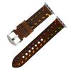 Applicable Apple Applewatch Strap Iwatch8/7/6/Se Leather Top Strap Men And Women