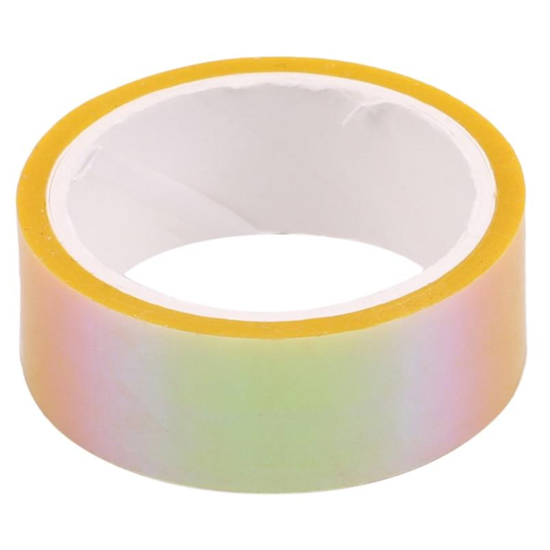 Scrapbooking Decoration PVC Rainbow Laser Washi Tapes Packing Tool Iridescent