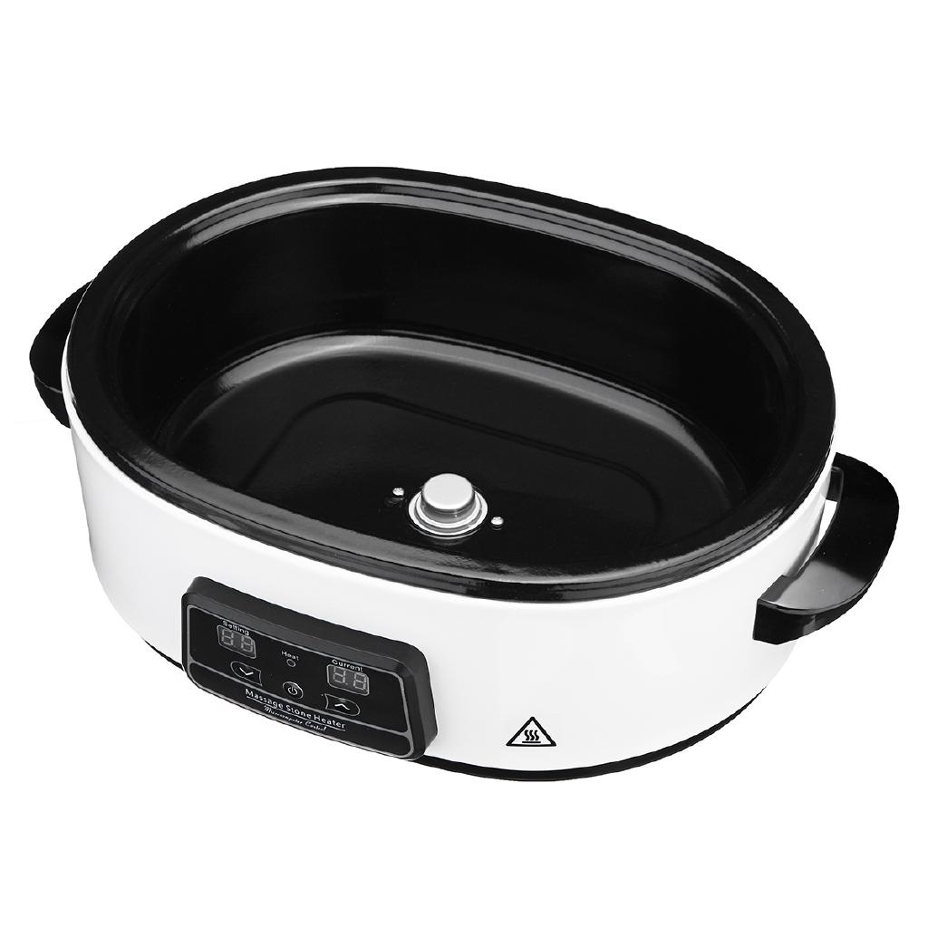 750W Electric Massage Stone Heater Electric Massage Stone Heater Heating Machine LCD Display Hot Stone Heater