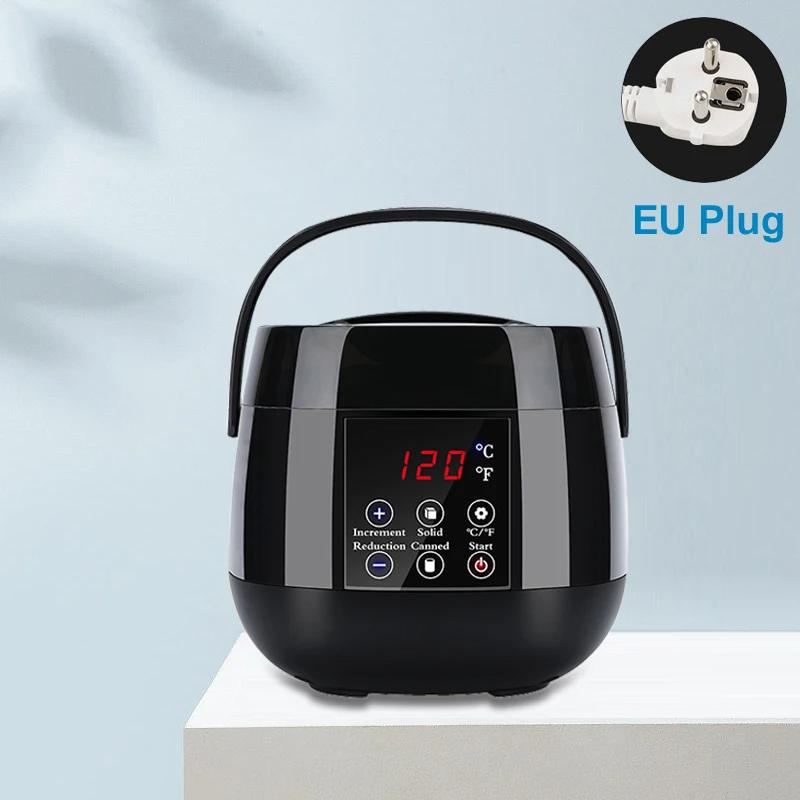 

500 мл нагреватель воска, цифровой нагреватель воска для профессионального удаления волос, нагреватель восковых бобов, машина для депиляции, эпилятор, воскоплавильный горшок