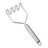 1/2 Stück Edelstahl Wellen-Kartoffelstampfer - Ideal für Küchen-Gemüse- und Obstpüree - Küchenutensilien, Langlebiges Küchengeschirr