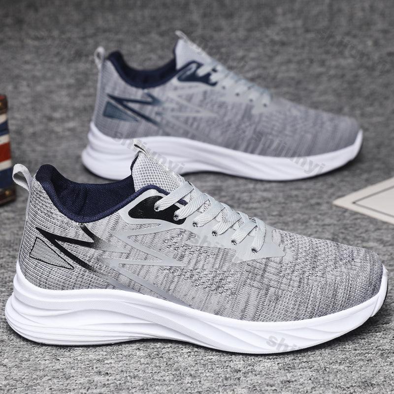 Fashion Men Shoes 2025 Spring New Comfort Non Slip Breathable Mesh Casual Sport Shoes Fashion Soft Sole Lightweight Running Shoes Men