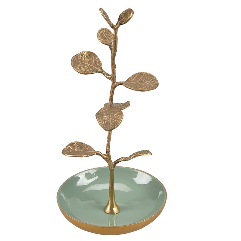 

Подставка для хранения ювелирных изделий из латуни, нерегулярная форма, геометрический узор, модное украшение для рабочего стола, серьги, браслет