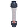 Plastic Tube Liquid Flowmeter High Accuracy Large Range Acid Alkali Resistance Water Flow Meter Gauge