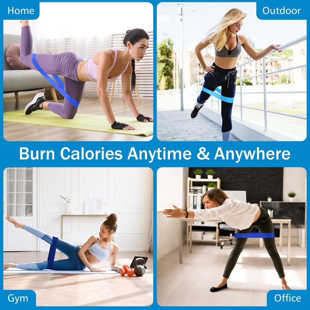 Wanme [Set of 5] Training Tube, Rubber Band, Muscle Training