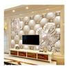 Mural 3D Soft Pack Diamond Jewelry Flower Wallpaper Luxury Wall Paper Hotel Living Room TV Background Mural