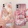 For Samsung Galaxy A04 A04e A042F A405F Cute Flower Butterfly Cat Painted Case For Samsung A04 04e Soft Silicone TPU Phone Cases
