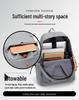Men's Large Capacity Waterproof Laptop Backpack for Business Travel and Students