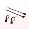 1/5Pcs 4 Conductor Connector For Rgbw Led Strips 16.5Cm Rgb 4 Pin Led Strip Light Connectors Strip To Power Adapter