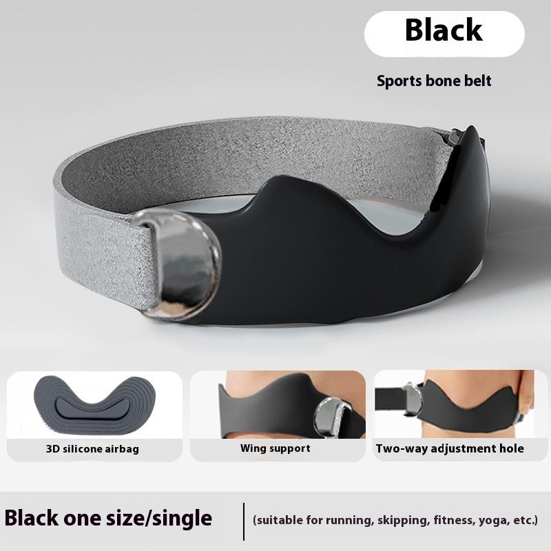 1pcs Adjustable Silicone Patella Tendon Knee Straps Knee Support Fixed Protection Patella Knee Strap Highly Elastic Flexible