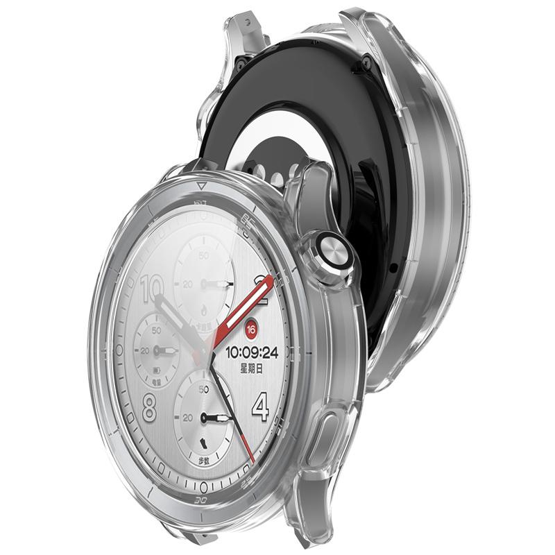 Pouzdro z PC+tvrzeného skla pro chytré hodinky Xiaomi Watch S5 Řemínek Ochranný kryt Nárazník Chránič obrazovky pro Xiaomi Watch S5 Příslušenství