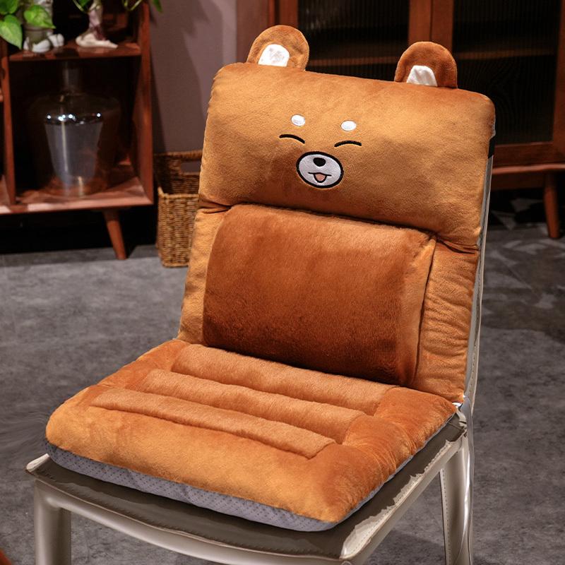 Neues Mehrere Stile Cartoon Tiere Plüsch Einteiler Kissen Weich Bequem Warm Entspannt Plüschkissen Für Stuhl Schönes Geschenk Im Winter 90x40 cm