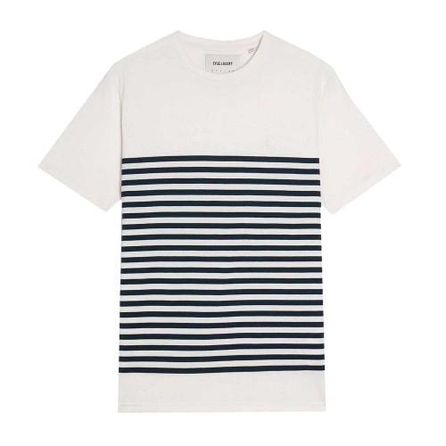 Lyle & Scott Mens Breton Stripe Breton T-Shirt