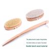 Long-Handle Beechwood Bath Brush