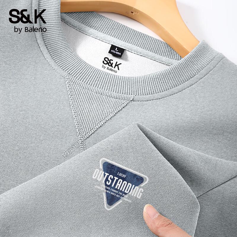 

Baleno Men s S&K Series Loose Fit Long Sleeve Casual Sweatshirt 3XL