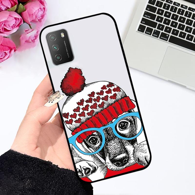 For Xiaomi Poco M3 4G Case M2010J19CG Shockproof Soft Silicone TPU Phone Cover For Poco M3 Pro 5G M2103K19PG Coque Funda Cartoon