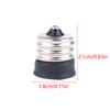 (YY)2Pcs 2026 E17 To E12/ E14 Lamp Holder Led Light Base Converter Screw Bulb Socket Adapter LED Saving Light Halogen Lamp Head