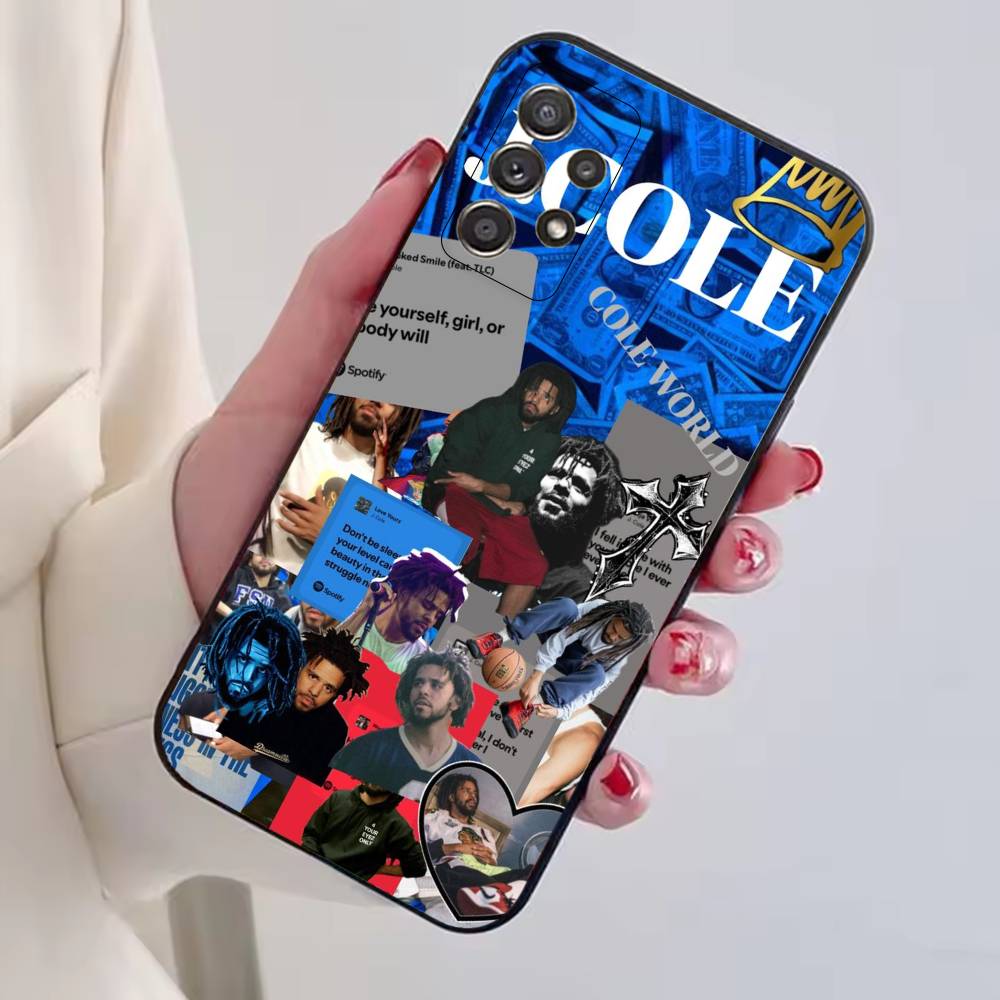 Coque de téléphone Pop J-J.Cole Noir Silicone Souple Pour Samsung S25,S24,S21,S22,S23,S30,Ultra,S20,Plus,Fe,Lite
