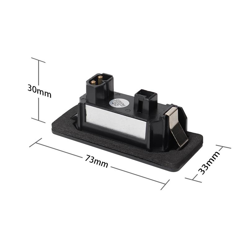 2X For BMW X5 E70 E39 E82 E88 E90 E92 E93 E46 M3 E91 E60 E61 E71 E72 X6 Error Free LED Car License Plate Light Bulbs Accessories