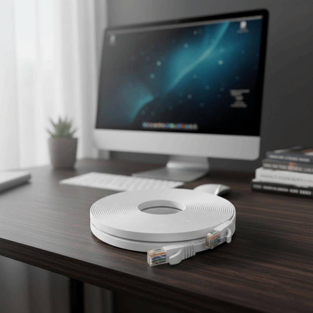 1000Mbps Support Cat6 Ethernet Cable Gigabit High Speed LAN Network Cable  Computer Internet