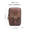 Hot-selling retro men's leather outdoor fanny pack casual multi-functional bag first layer cowhide men's bag mobile phone bag
