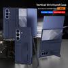 TriFold Phone Case With Wrist Strap Pen Slot Hinge Cover Galaxy Z Fold Series Shockproof PC Protective Shell
