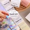 120 Stickersroll Thank You Stickers Cake Bakery Baking Decoration Self-Adhesive Labels Gift Packaging Sealing Stickers