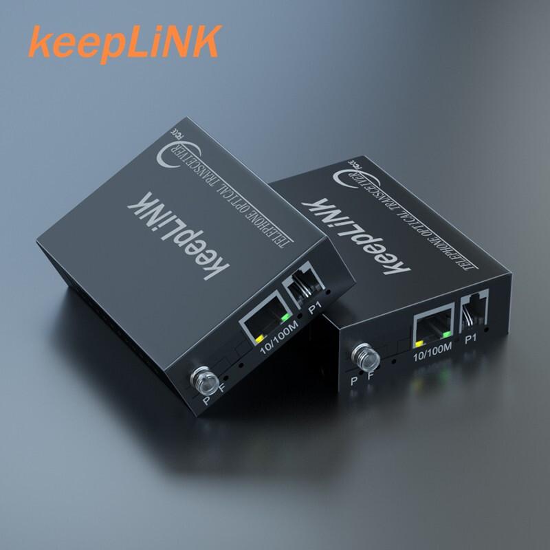 keepLINK KP-9000 Series PCM Voice Telephone Fiber Optic Transceiver