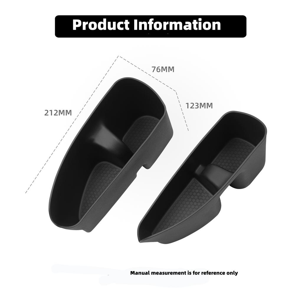 Für Suzuki Hustler 2020-2025 Vordertürgriff Seitenablagefach Türschlitz Ablage Organizer Aufräumen TPE Autoinnenzubehör