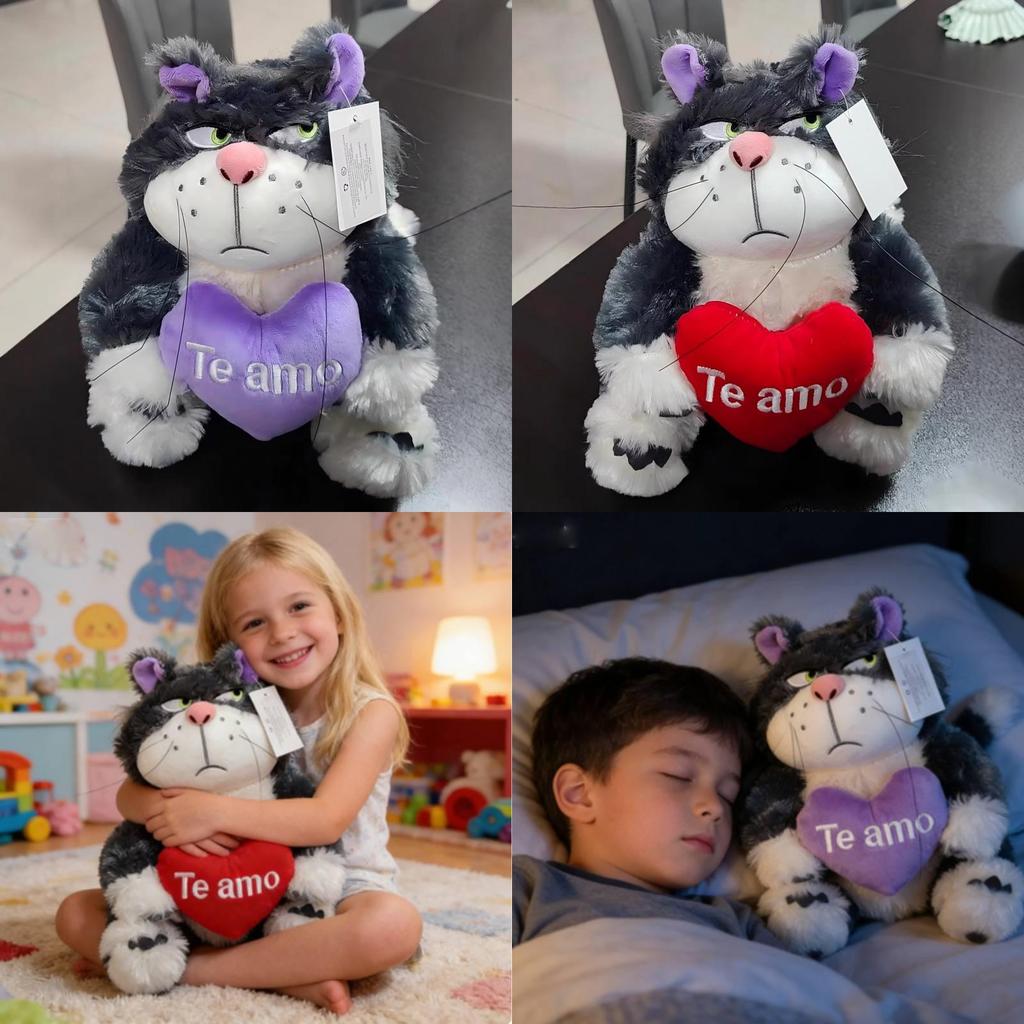 Plush Doll Cartoon Stuffed Toy With Pp Cotton For Birthdays And Gifts