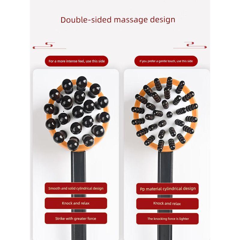 Hammer for Tapping Meridians, Full-Body Tapping Device, Handheld Hammer for Tapping Shoulders, Neck, and Back, Massage Stick, Back-Tapping Tool