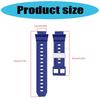 Soft Silicone Wriststrap Replacement Quick Release Bracelets Watch Silicone Band Breathable Belt Straps for Whizkid 2