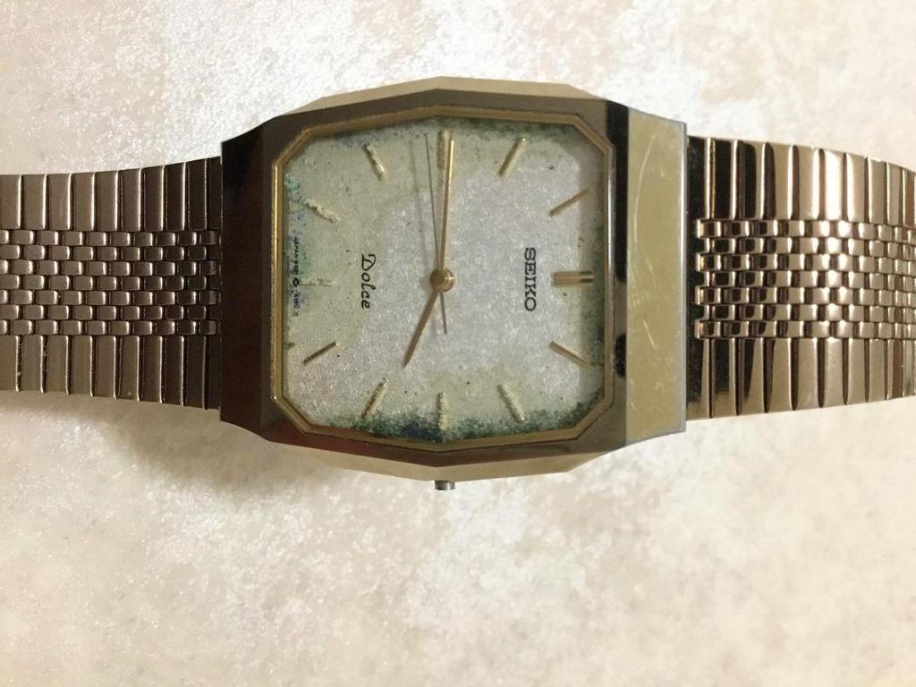 [USED] SEIKO DOLCE Men's Tungsten Quartz Watch, Gold
