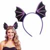 Bat Hairband Versatile Wing Elements Headband Devil Hairband Comfortable Ghost Festival Headband For Costume Parties Masquerade