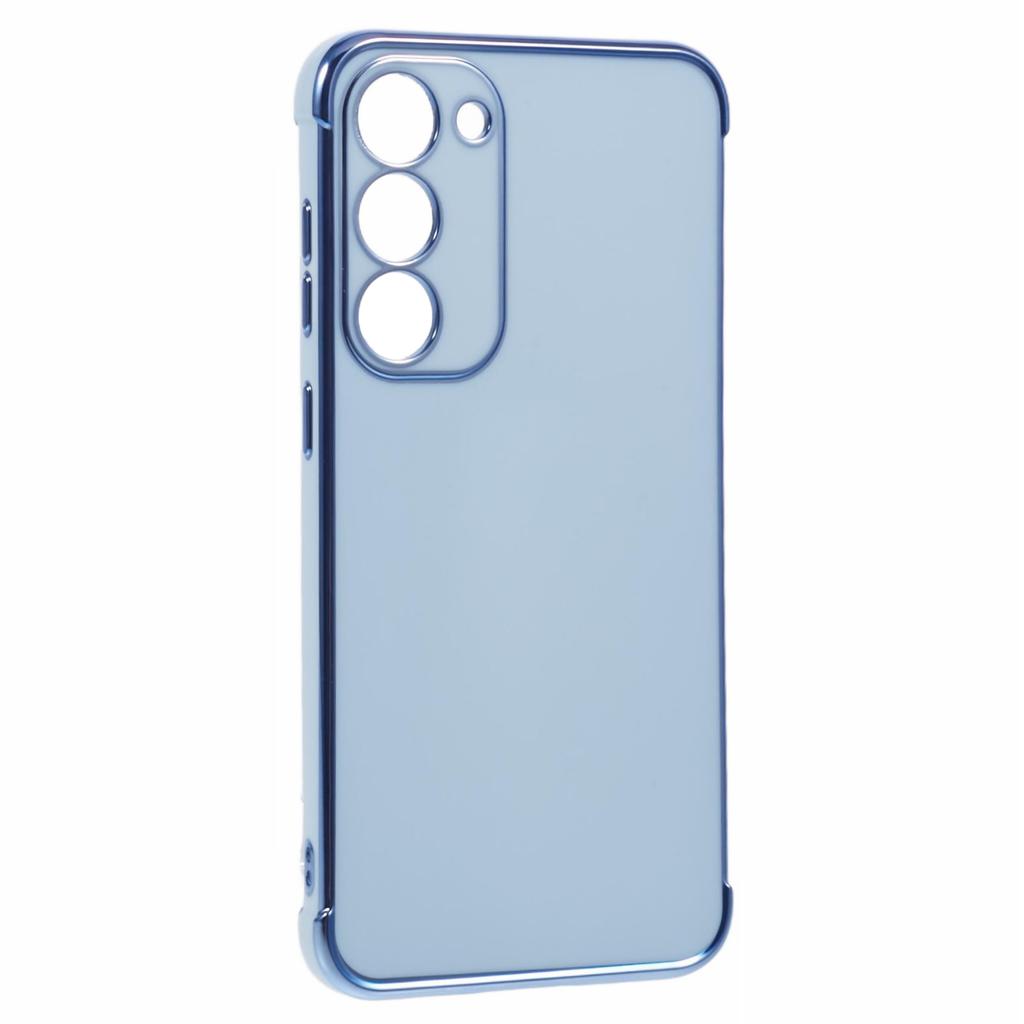 For Samsung Galaxy S23 Case Electroplated Frame TPU Soft Phone Cover