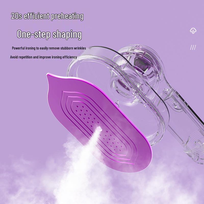 Compact Rotating Handheld Garment Steamer and Iron