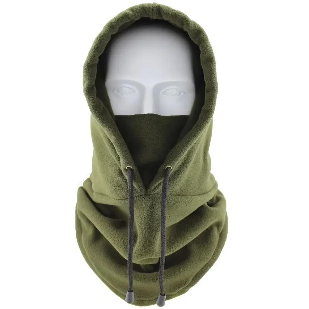Warm Fleece Balaclava for Men Women Winter Face Mask Neck Warmer Hooded Cap Windproof Thermal Head Cover Beanies Bandana