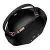 Michael Kors Bolso de Hombro Tote de Lona Recubierta con Cierre Magnético y Logo MK Pratt Mediano Bolsos para Mujer Negro 35S4G3FS2I-BLACK