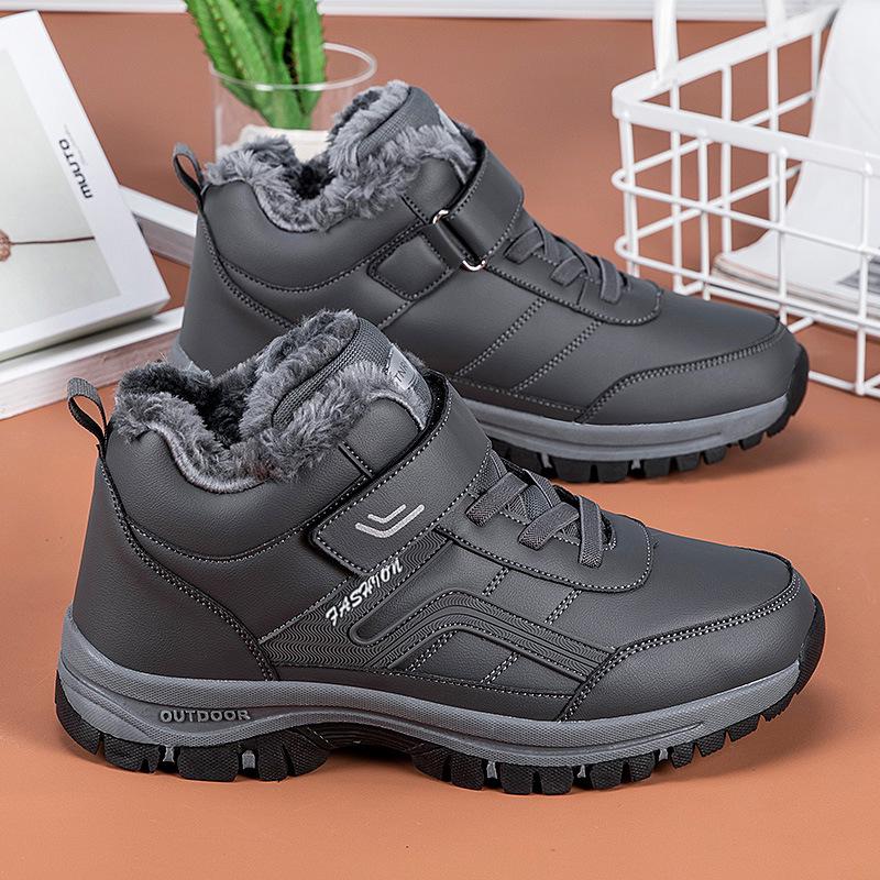 Herren Outdoor Winter Schneestiefel - Warme Sport Baumwollschuhe, Große Größe