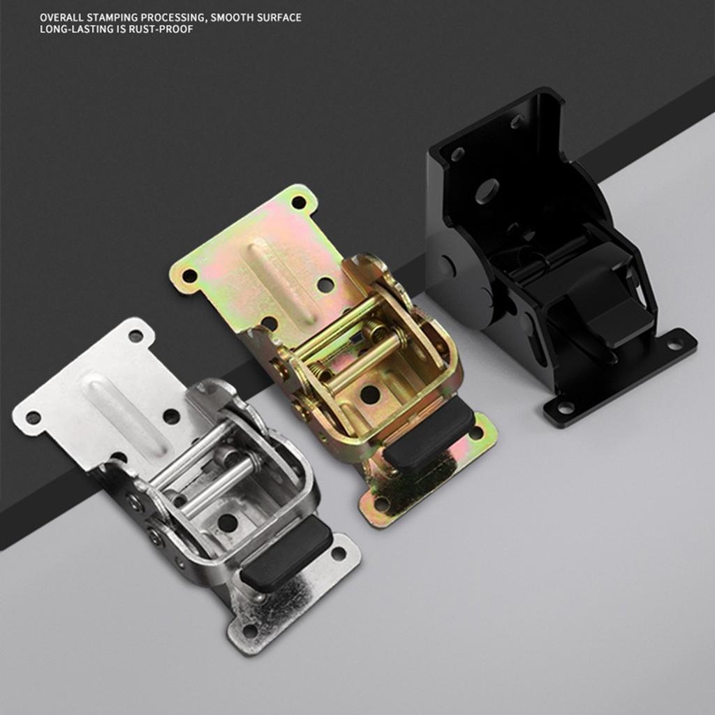 Folding Lock Extension Hinges 180 Degree Locking Designs Hinge Hardware for Table Legs & DIY Furniture Projects