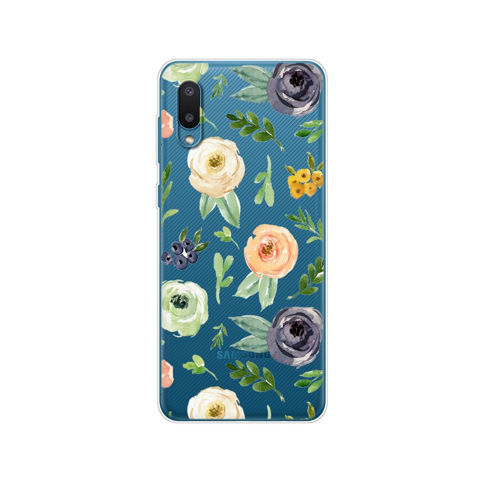 For Samsung A02 Case Soft Silicon Tpu Back Phone Cover For Samsung Galaxy A02 GalaxyA02 A 02 SM-A022G a022 Bumper 6.5inch